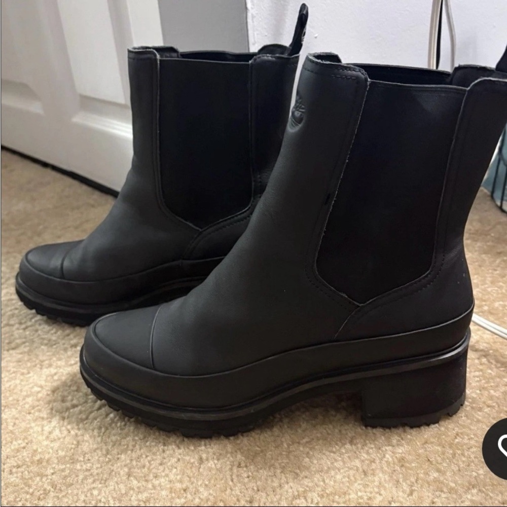 Timberland Kori park 2.0 Women’s Chelsea Boot Black Size 9.5 - Picture 4 of 6